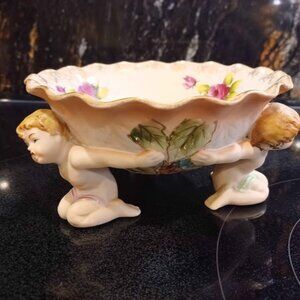 RARE CHERUB UCAGCO CHINA HAND PAINTED FROM JAPAN